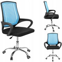 Krzesło TOLEDO niebieskie