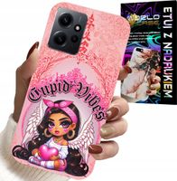 ETUI DO XIAOMI NOTE 12 4G - CUPID VIBES Z UROCZĄ ANIOŁKIEM PLECKI