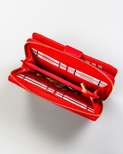 portfel damski pu chwj-08-5099 red na Arena.pl