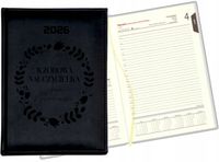 GRAWEROWANY KALENDARZ DZIENNY A5 2026 PERSONALIZOWANY DLA NAUCZYCIELA