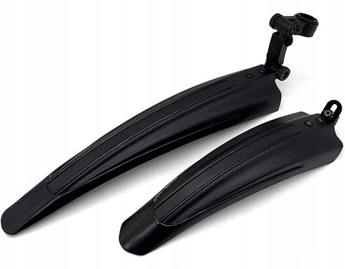 BŁOTNIKI ROWEROWE NA ROWER 26/28 PRO PRZÓD+TYŁ KOMPLET CHLAPACZE MTB CZARNY na Arena.pl