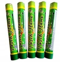 Duża Mocna Raca Zielona stadionowa, flara meczowa 5 szt.