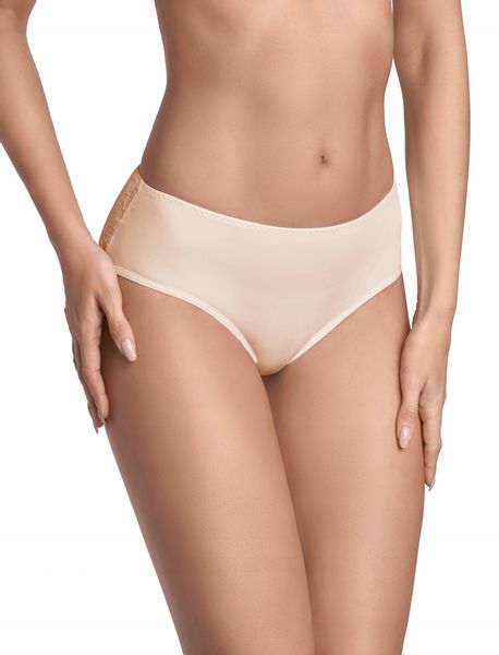 Ewana 065 Koronkowe Oryginalne Figi Beżowy XL zdjęcie 3