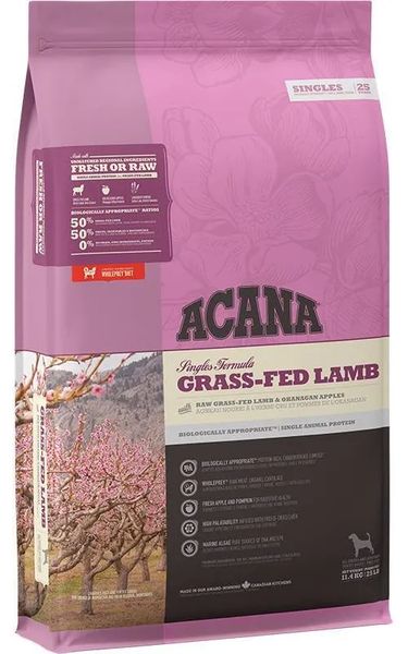 Acana Singles Grass-Fed Lamb 11,4kg zdjęcie 1