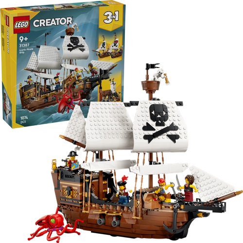 31387 - LEGO Creator - Legendarny statek piracki na Arena.pl
