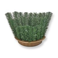 DUŻA ŁÓDKA PIRAMIDA Podkład do wiązanki stroik na pomnik grób cmentarz