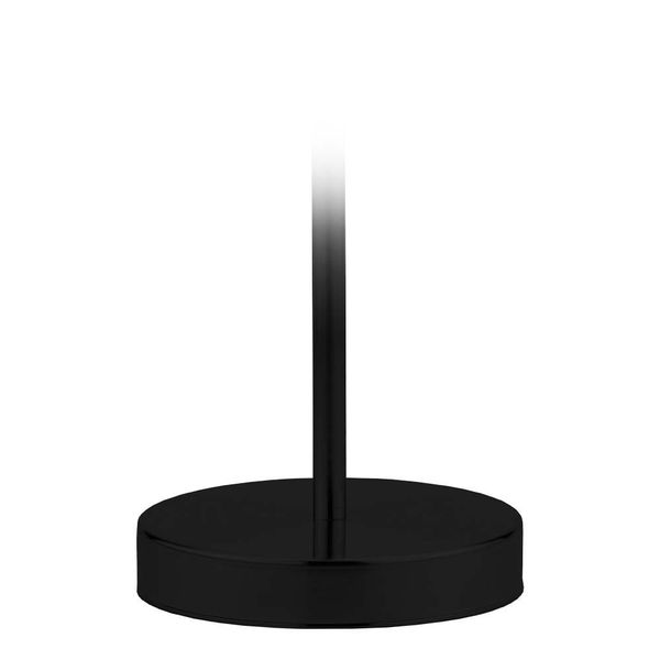 Srebrna lampka nocna z abażurem NICEA zdjęcie 7