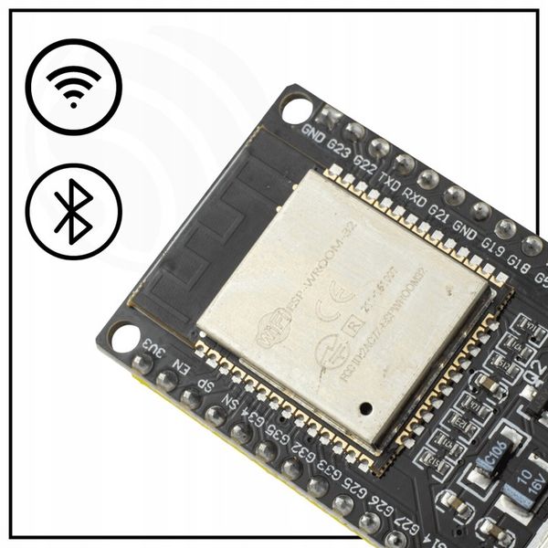 ESP-32S ESP-WROOM-32 ESP32 WiFi + Bluetooth NodeMCU 38-pin IoT DevKit zdjęcie 5