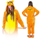 Tygrys Kigurumi Onesie dres piżama kombinezon