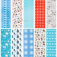 10x Allepaznokcie Folie Transferowe Christmas 100cm 12-04
