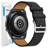 beline pasek watch 22mm hermesleather czarny /black box