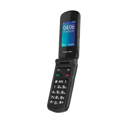Telefon Kruger&Matz IRON 5 Flip 4G Bluetooth Dual SIM na Arena.pl