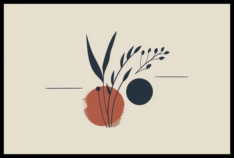 Plakat 60x40cm Botaniczna Barwa zdjęcie 2