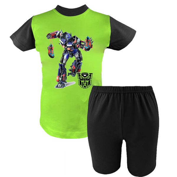 Krótka Piżama dziecięca Transformers zdjęcie 1