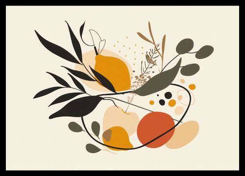 Plakat 42x29,7cm Botaniczny Wir na Arena.pl