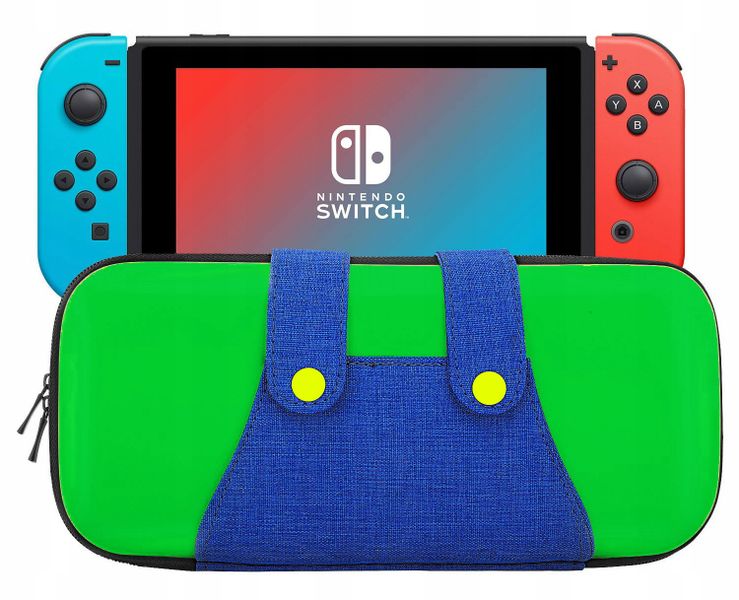 Etui case pokrowiec futerał do Nintendo Switch i Nintendo Switch OLED  HAC-001 HAC-001-01 HEG-001, biały zamek () - Vortex