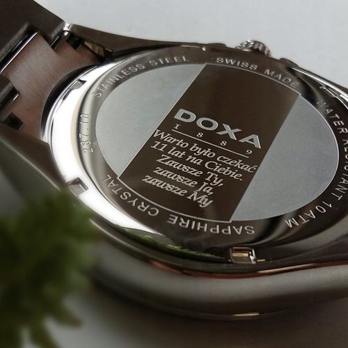 Grawerowanie na zegarku | Prezent dla Każdego na Arena.pl