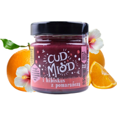 Bartnik Cud Miód o smaku hibiskus z pomarańczą 250 g