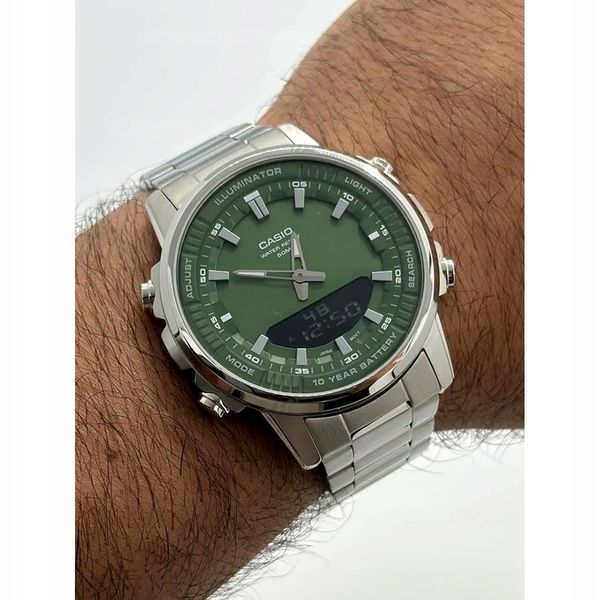 ZEGAREK MĘSKI CASIO AMW-880D-3A + BOX +GRAWER zdjęcie 14