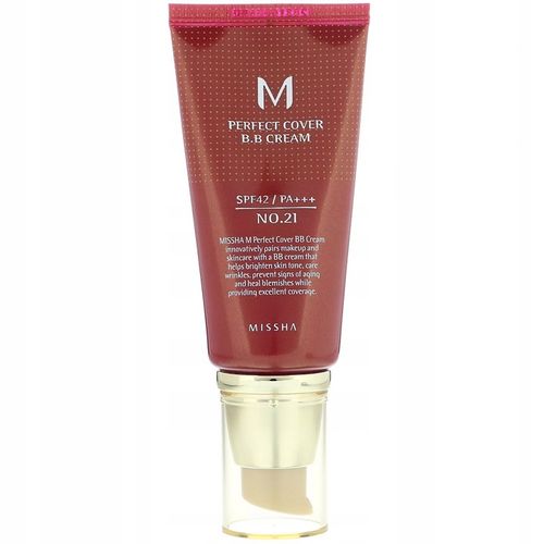 Krem Missha Perfect Cover 21 Light Beige BB 50ml na Arena.pl