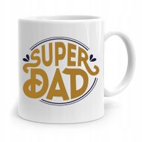 Kubek Na Dzień Ojca Dla Taty Super Dad Prezent Z Nadrukiem Ze Zdjęciem