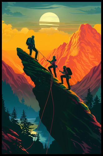 Plakat 53x81cm U Szczytu na Arena.pl