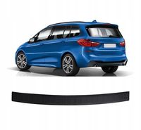 BMW 2ER F46 GRAND TOURER 2015 Listwa Nakładka na Zderzak Tylni Czarna ABS