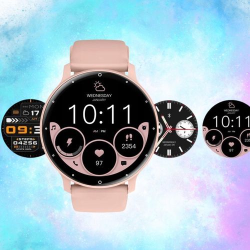Zegarek damski SMARTWATCH SMS KROKI PULS POLSKIE MENU na Arena.pl