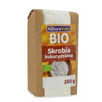 Skrobia Kukurydziana BIO 250 g - Naturavena