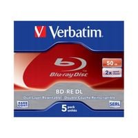 BD-RE DL Verbatim 2x 50GB (Jewel Case 5) Blu-Ray