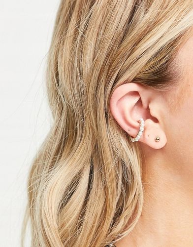 Topshop Zestaw 3 nausznic ze sztucznymi perłami na Arena.pl