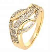 Pierścionek obrączka ze stali chirurgicznej r.22