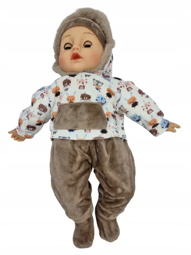 LALKA BOBAS MÓWI I ŚPIEWA PO POLSKU ZAMYKA OCZY 45CM+SMOCZEK+BUTELKA_751 na Arena.pl