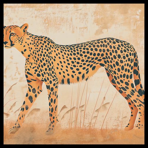 Plakat 60x60cm Gepard w Ruchu na Arena.pl