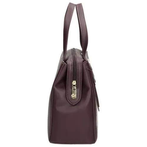 torebka damska nobo czerwona ze skóry ekologicznej z ozdobnym printem na Arena.pl