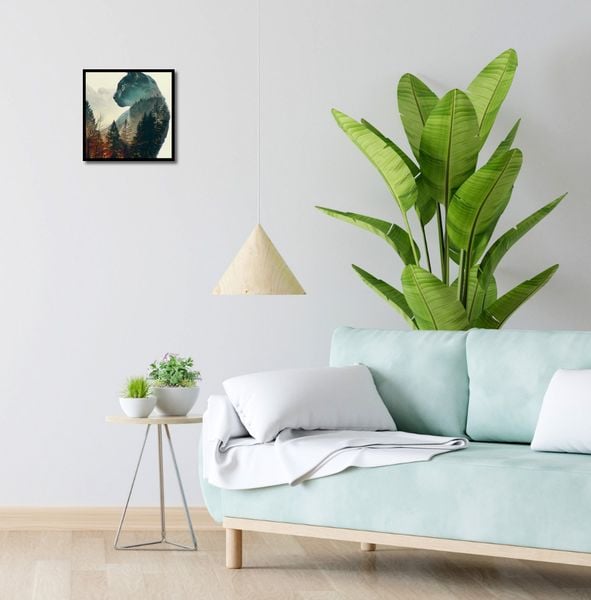 Plakat 30x30cm Koci Duch Lasu zdjęcie 4