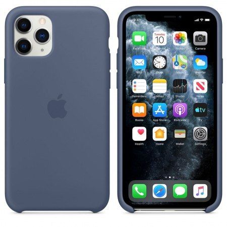 Silikonowe etui do iPhone 11 Pro Błękitne MWYR2ZM/A na Arena.pl