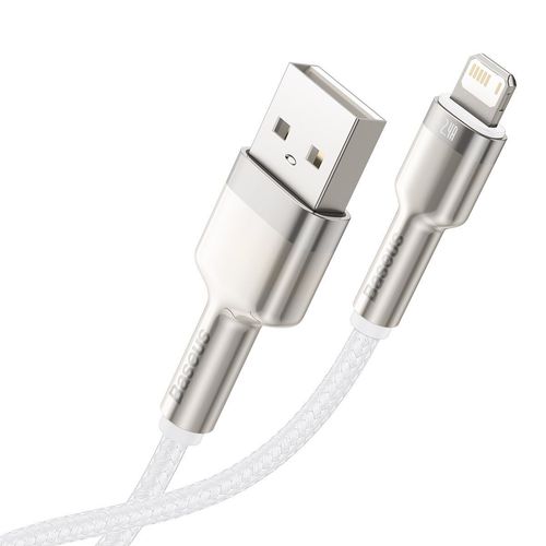 kabel usb do lightning baseus cafule, 2.4a, 1m (biały) na Arena.pl