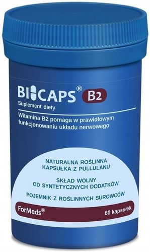 ForMeds BICAPS WITAMINA B2 Ryboflawina 60k nerwy na Arena.pl