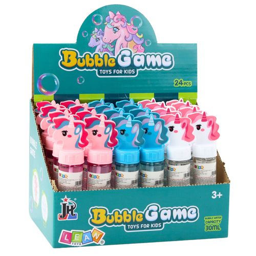 Bańki Mydlane Jednorożec 3 Otwory Do Baniek Mix Kolorów 30ml na Arena.pl