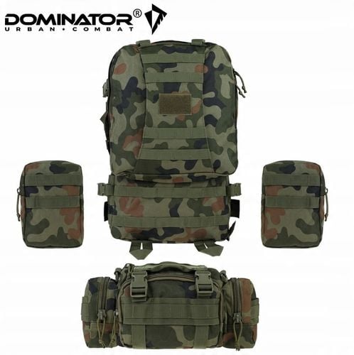 PLECAK WOJSKOWY TAKTYCZNY DOMINATOR SUPERPACK 50L MILITARNY MORO PL wz.93 na Arena.pl