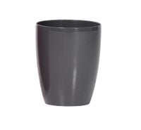 Doniczka do storczyków COUBI DUOW130 | Grafit, Kształt Okrągły, Wymiary 13x16 cm, Kolor Grafit, Prosperplast