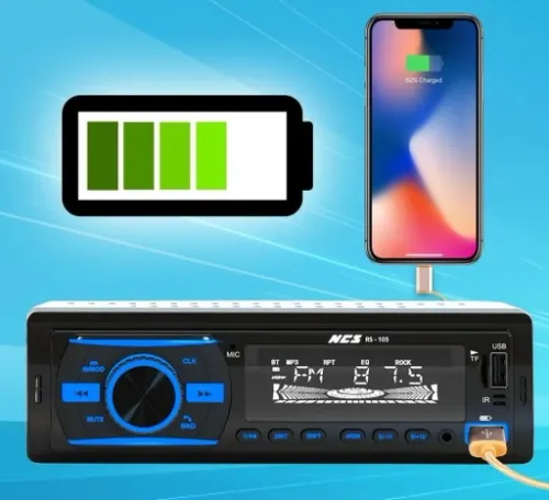 RADIO SAMOCHODOWE 1DIN USB SD MIKROFON BLUETOOTH na Arena.pl