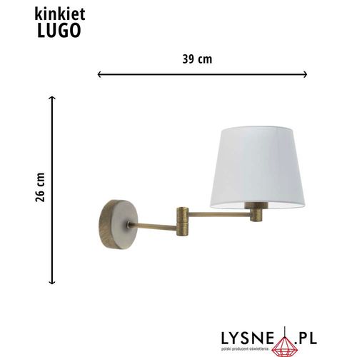 Oświetlenie ścienne LUGO na Arena.pl