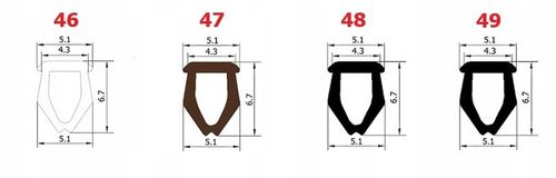 10mb S-1127 SZARA Uszczelki Okienne Uszczelka Okienna Do Okna Okien na Arena.pl
