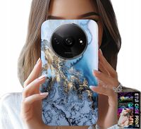 ETUI DO XIAOMI REDMI A3 - MARMUREK MARMURKI DAMSKIE WZORY +SZKŁO