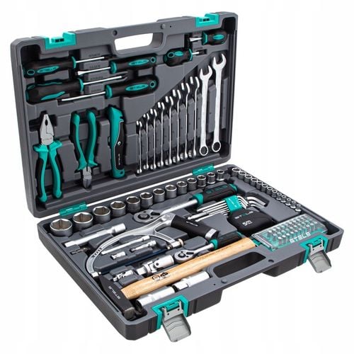 Zestaw narzędzi kluczy walizka narzędziowa 98 elem na Arena.pl