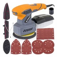 Szlifierka oscylacyjna mimośrodowa 3w1 1200W 125mm