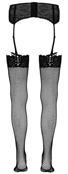 Net Stockings Lace S/M zdjęcie 6