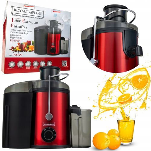 SOKOWIRÓWKA WYSOKOOBROTOWA WYCISKARKA OWOCÓW NA SOK FRESH JUICE INOX na Arena.pl